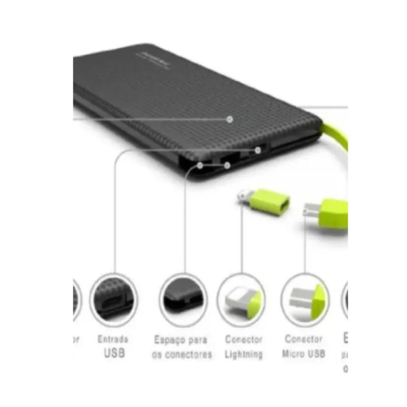 Carregador Portátil powerbank 5000mah Universal Original